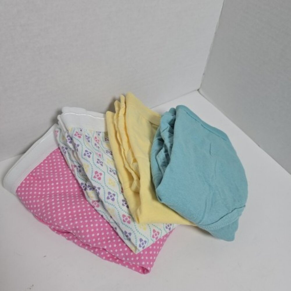 Fruit Of The Loom Women's Plus Size "Fit For Me" 4 Pairs Cotton Size 10 Assorted